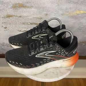 Brooks Glycerin 20 Shoes Womens Size 8 Black Running Sneakers 1203691B045